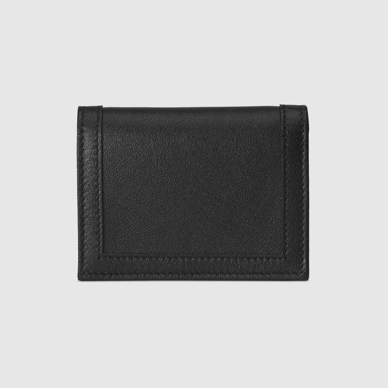 Gucci Diana Card Case Wallet 658244 Black